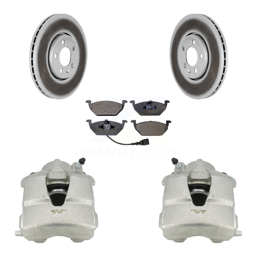 Transit Auto KCG-100517T Disc Brake Kit for 2000-2001 Volkswagen Golf - Front product image