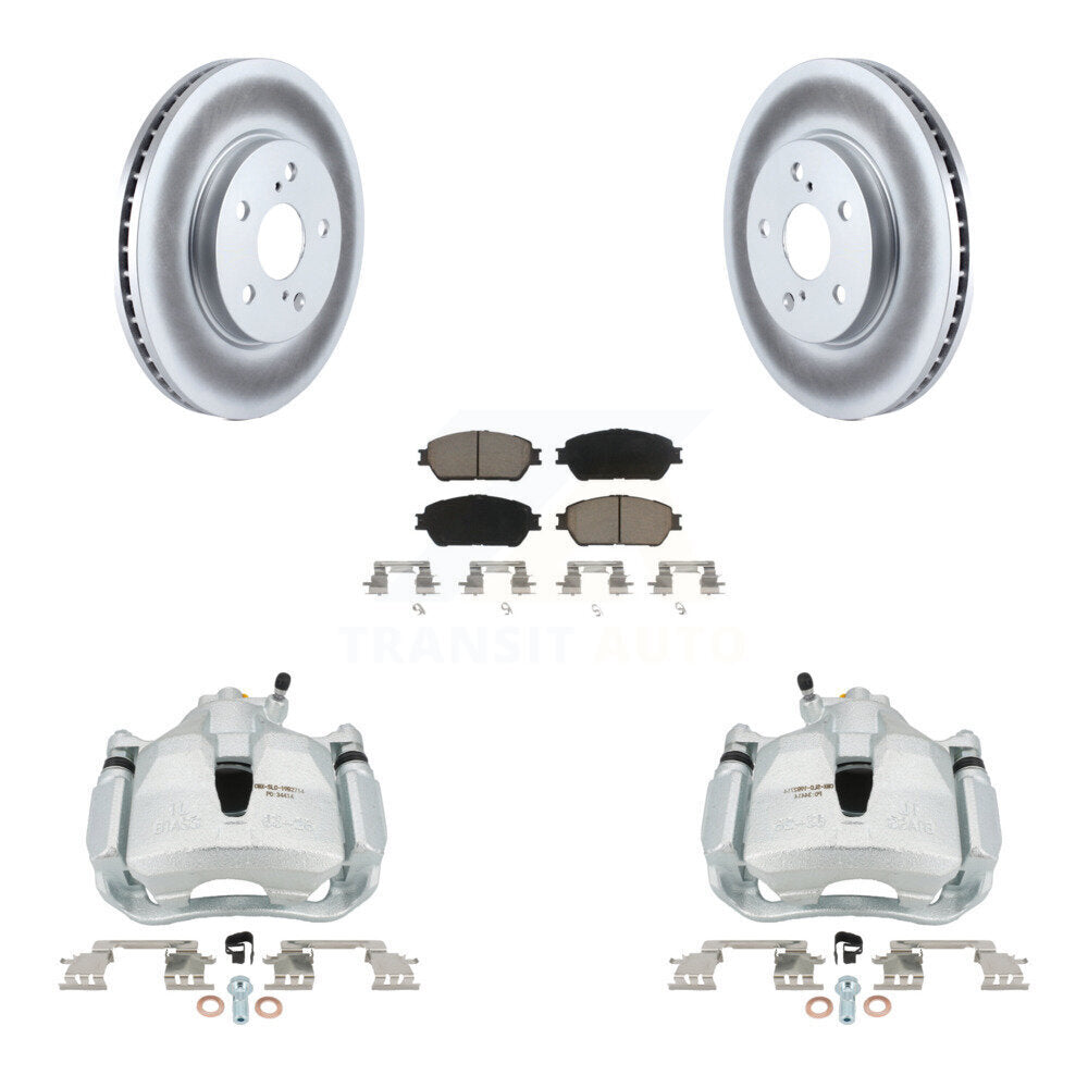 Transit Auto KCG-100518C Disc Brake Kit for 2004-2010 Toyota Avalon, Toyota Camry, Toyota Sienna & more - Front product image