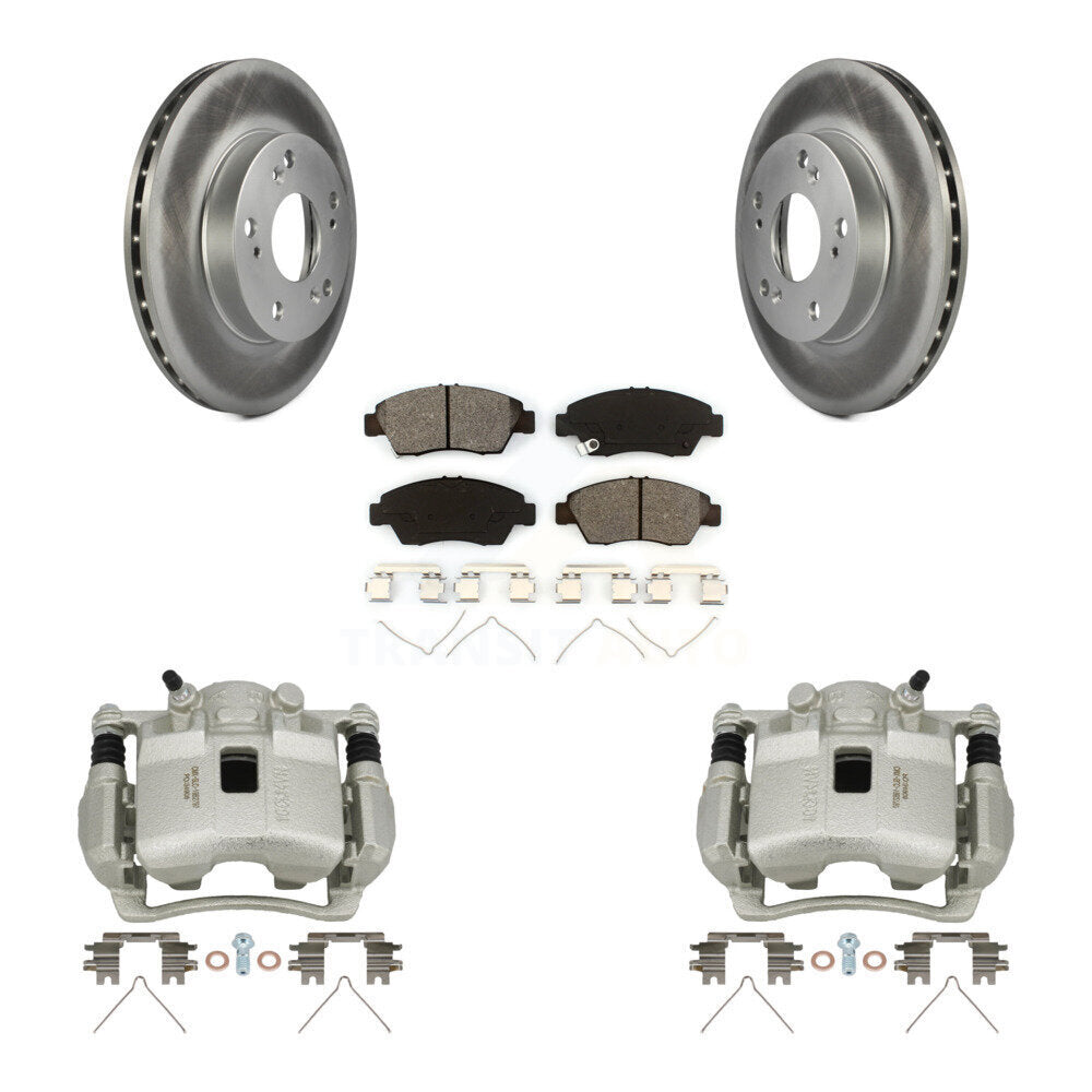 Transit Auto KCG-100518S Disc Brake Kit for 2002-2006 Honda Civic, Acura RSX - Front product image
