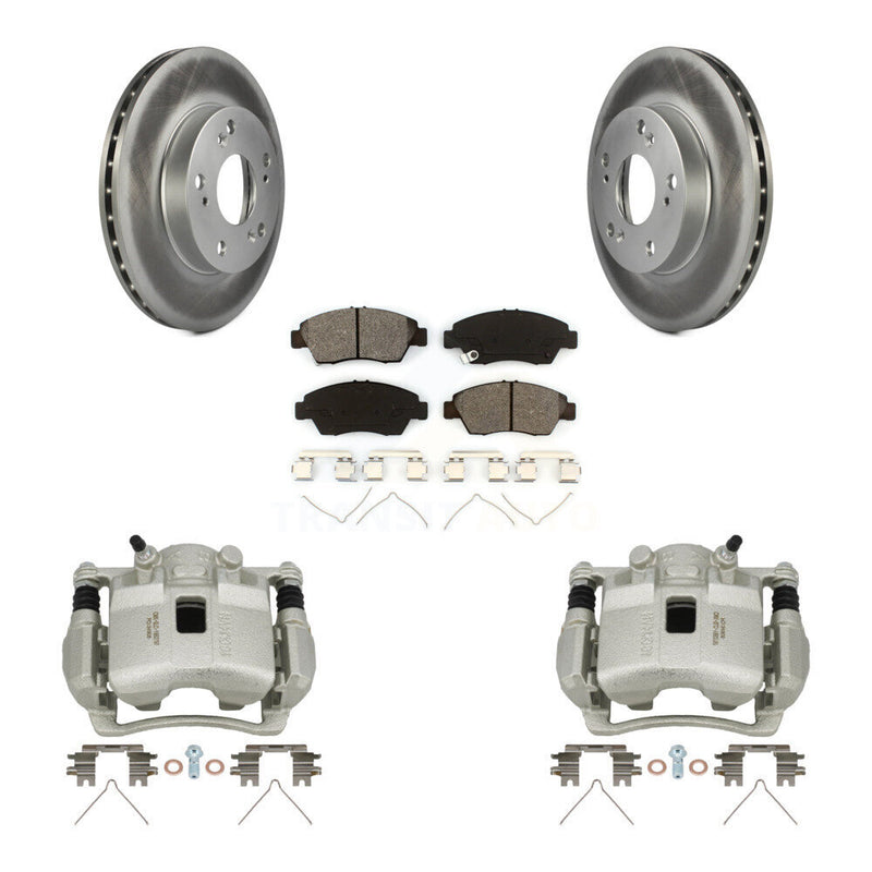 Transit Auto KCG-100518S Disc Brake Kit for 2002-2006 Honda Civic, Acura RSX - Front product image