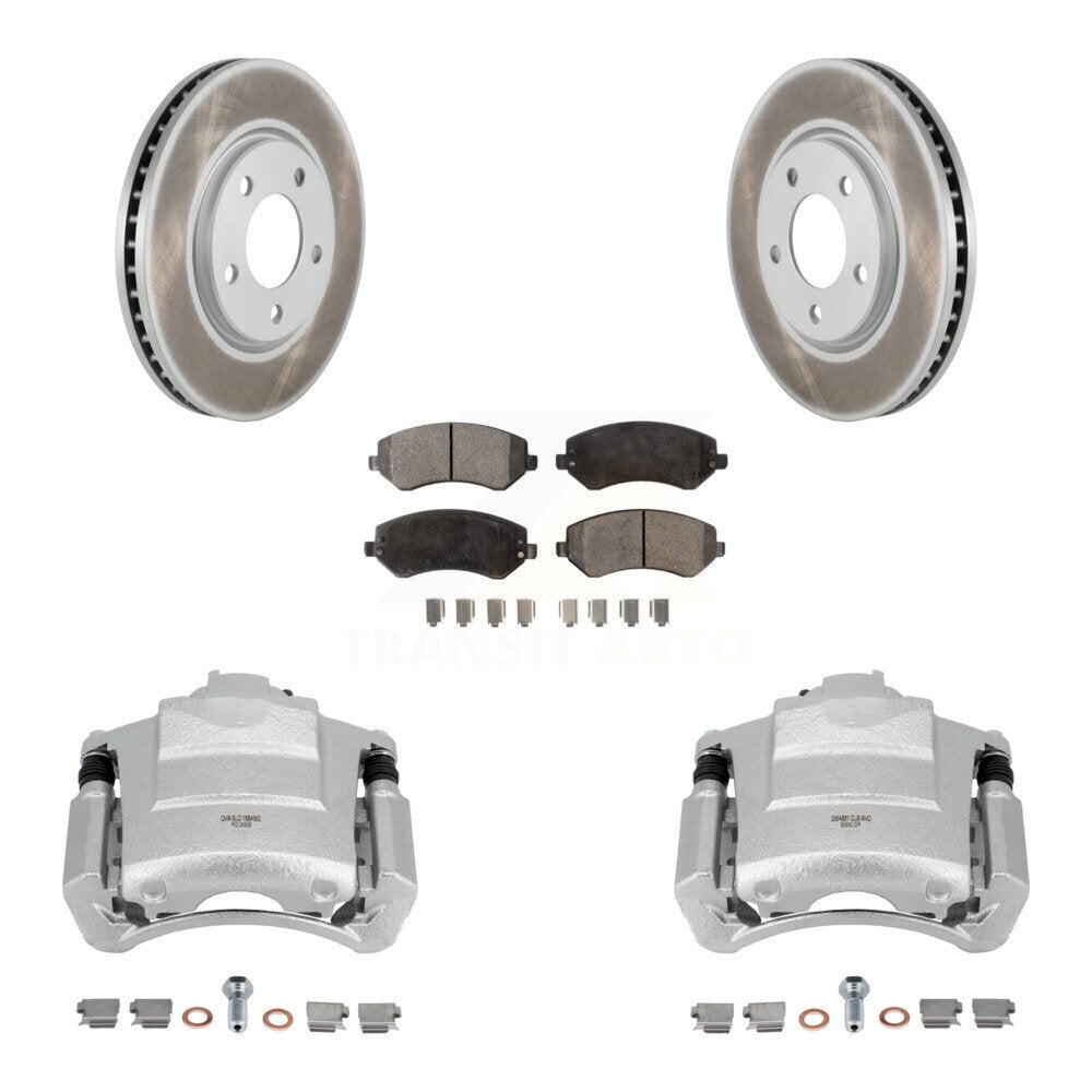 Transit Auto KCG-100518T Disc Brake Kit for 2006 Dodge Grand Caravan - Front product image