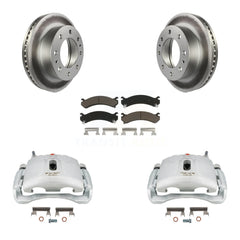 Transit Auto KCG-100519C Disc Brake Kit for 2001-2020 Chevrolet Express 4500, GMC Savana 4500, GMC Sierra 3500 Classic & more - Front product image