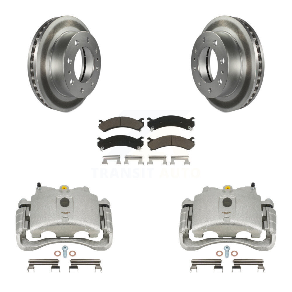 Transit Auto KCG-100520C Disc Brake Kit for 1999-2020 Chevrolet Express 2500, Chevrolet Silverado 1500 HD Classic, Chevrolet Silverado 2500 HD Classic & more - Front product image