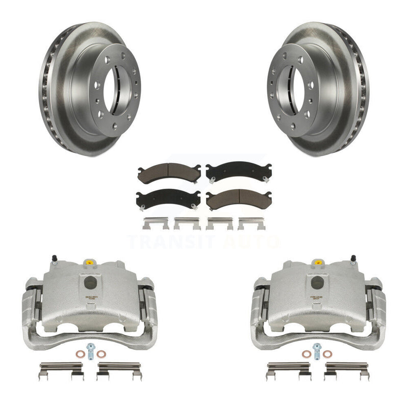 Transit Auto KCG-100520C Disc Brake Kit for 1999-2020 Chevrolet Express 2500, Chevrolet Silverado 1500 HD Classic, Chevrolet Silverado 2500 HD Classic & more - Front product image