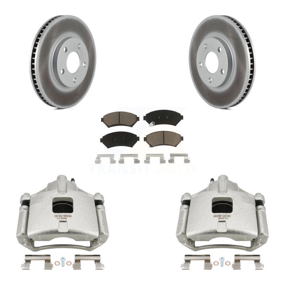 Transit Auto KCG-100521C Disc Brake Kit for 1997-2004 Cadillac Seville, Oldsmobile Aurora, Buick LeSabre & more - Front product image