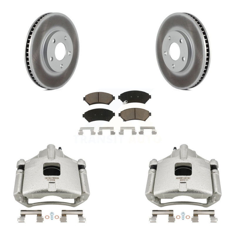 Transit Auto KCG-100521C Disc Brake Kit for 1997-2004 Cadillac Seville, Oldsmobile Aurora, Buick LeSabre & more - Front product image