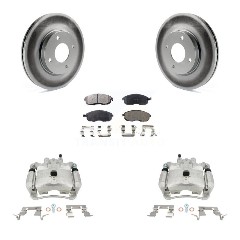 Transit Auto KCG-100521P Disc Brake Kit for 2007-2012 Nissan Sentra - Front product image