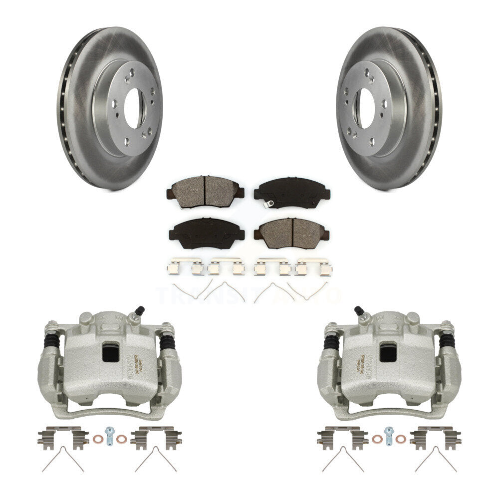 Transit Auto KCG-100522S Disc Brake Kit for 2006-2011 Honda Civic - Front product image