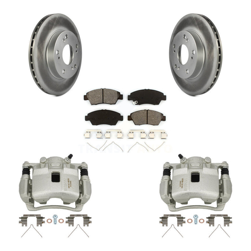 Transit Auto KCG-100522S Disc Brake Kit for 2006-2011 Honda Civic - Front product image