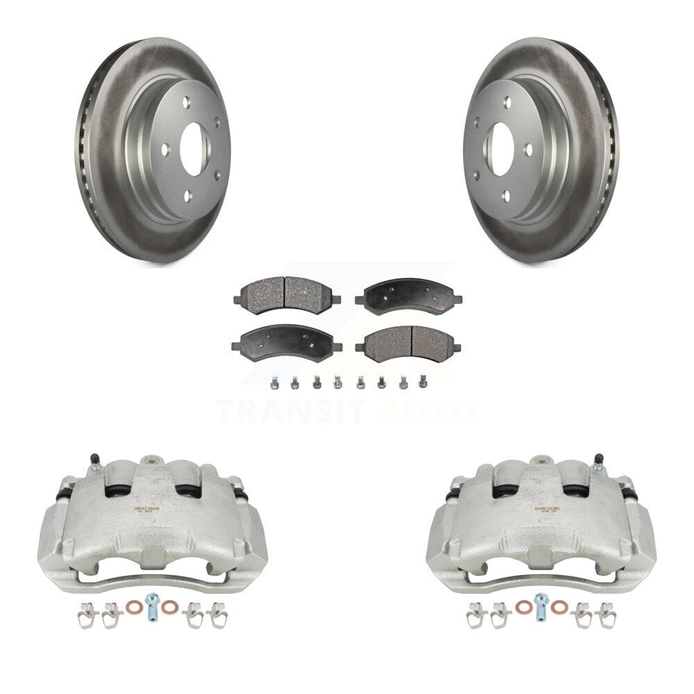 Transit Auto KCG-100522T Disc Brake Kit for 2006-2008 Dodge Ram 1500 - Front product image