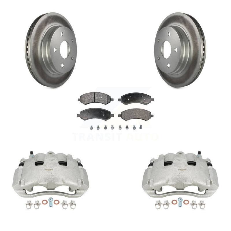 Transit Auto KCG-100522T Disc Brake Kit for 2006-2008 Dodge Ram 1500 - Front product image