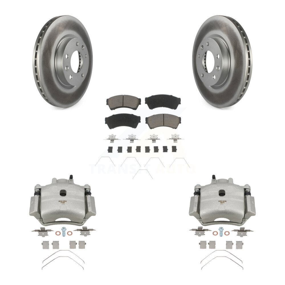Transit Auto KCG-100523C Disc Brake Kit for 2006-2013 Mazda 6, Lincoln MKZ, Ford Fusion & more - Front product image