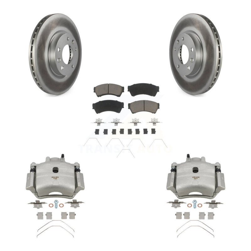 Transit Auto KCG-100523C Disc Brake Kit for 2006-2013 Mazda 6, Lincoln MKZ, Ford Fusion & more - Front product image