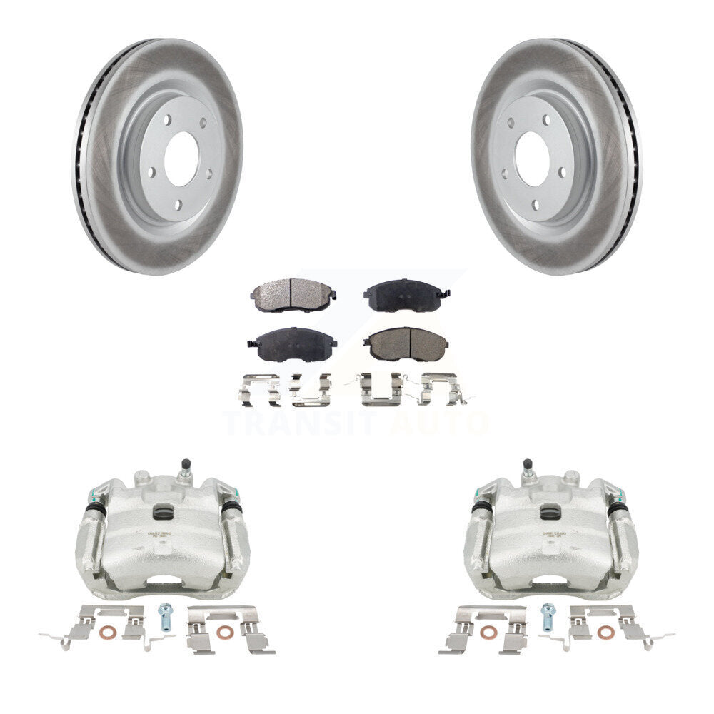 Transit Auto KCG-100523P Disc Brake Kit for 2011-2019 Nissan Juke, Nissan Sentra - Front product image