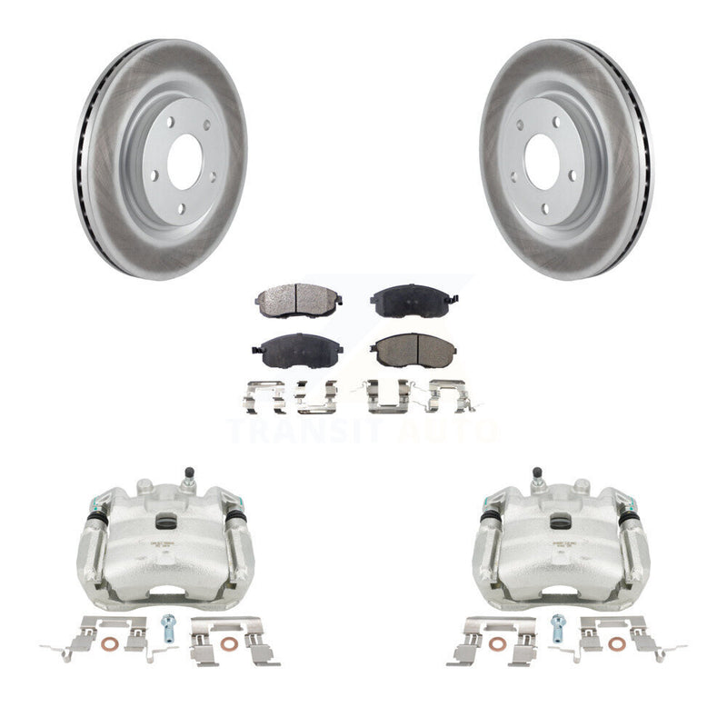 Transit Auto KCG-100523P Disc Brake Kit for 2011-2019 Nissan Juke, Nissan Sentra - Front product image