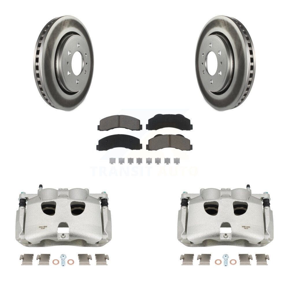 Transit Auto KCG-100525C Disc Brake Kit for 2012-2017 Ford F-150 - Front product image