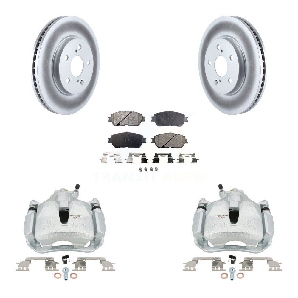 Transit Auto KCG-100525T Disc Brake Kit for 2004-2010 Toyota Avalon, Toyota Camry, Toyota Sienna & more - Front product image