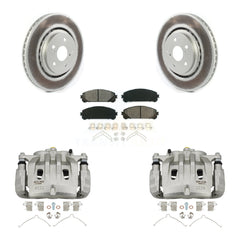 Transit Auto KCG-100527S Disc Brake Kit for 2022 Lexus NX250, Lexus NX350, Lexus NX350h - Front product image
