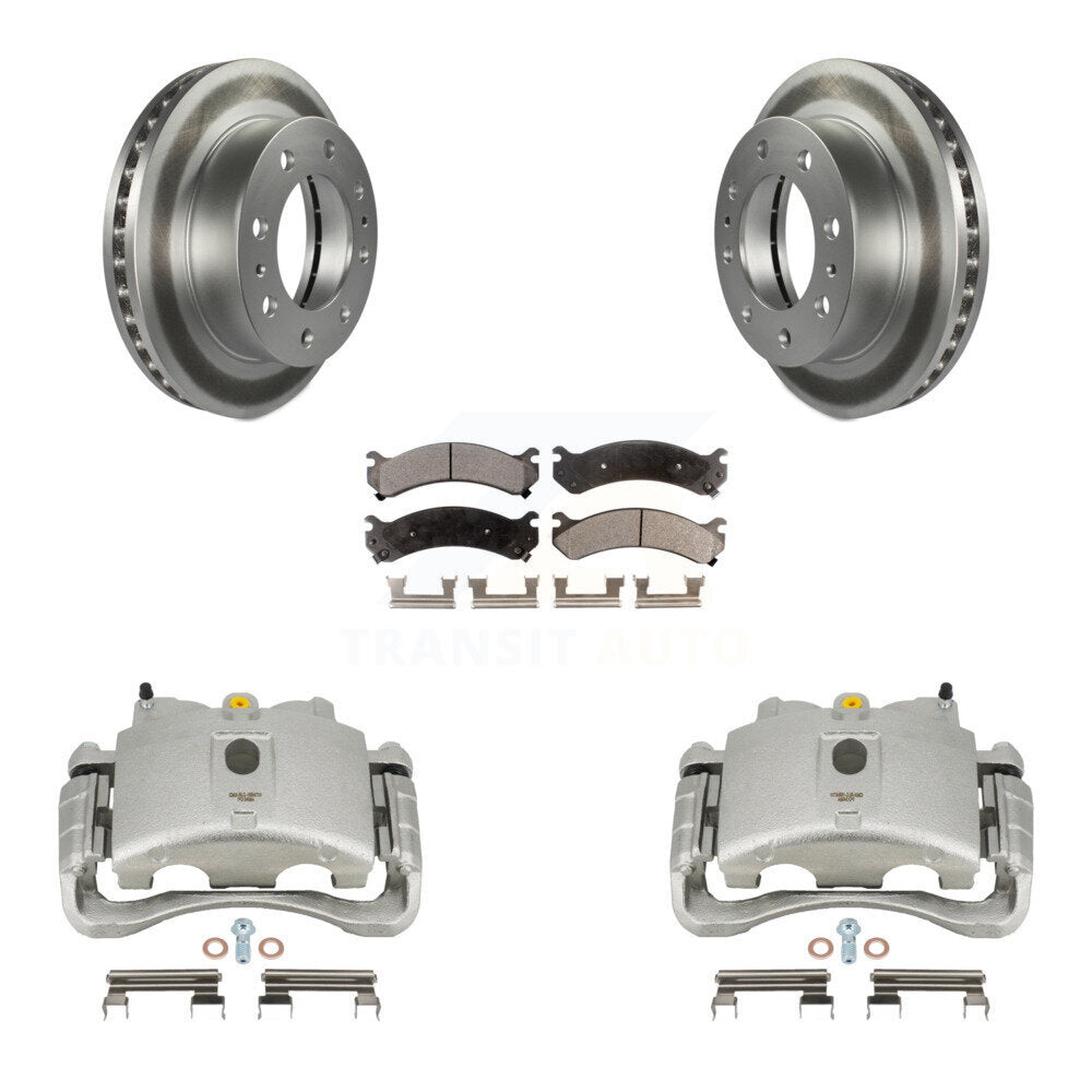 Transit Auto KCG-100527T Disc Brake Kit for 1999-2020 Chevrolet Express 2500, Chevrolet Silverado 1500 HD Classic, Chevrolet Silverado 2500 HD Classic & more - Front product image