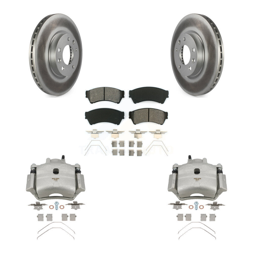 Transit Auto KCG-100528S Disc Brake Kit for 2006-2013 Mazda 6, Lincoln MKZ, Ford Fusion & more - Front product image