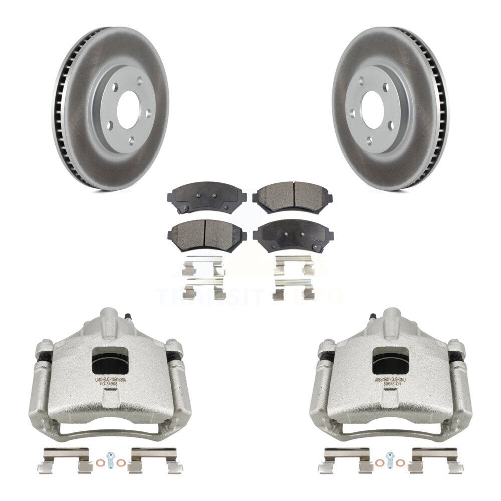 Transit Auto KCG-100528T Disc Brake Kit for 1997-2004 Cadillac Seville, Oldsmobile Aurora, Buick LeSabre & more - Front product image