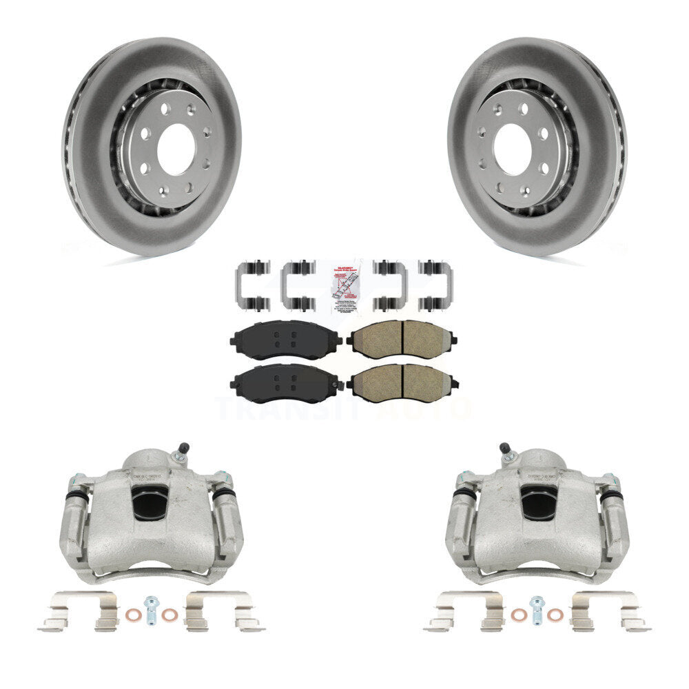 Transit Auto KCG-100529N Disc Brake Kit for 2004-2016 Chevrolet Spark EV, Chevrolet Spark, Pontiac G3 & more - Front product image