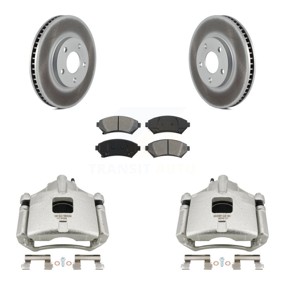 Transit Auto KCG-100529S Disc Brake Kit for 1997-2004 Cadillac Seville, Oldsmobile Aurora, Buick LeSabre & more - Front product image