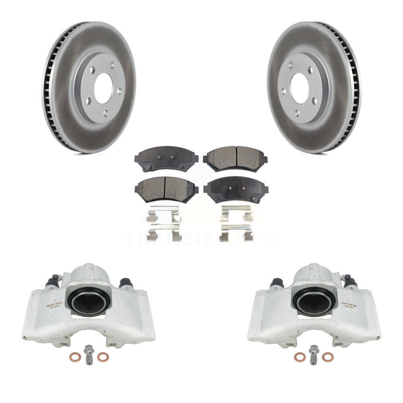 Transit Auto KCG-100529T Disc Brake Kit for 1997-1999 Cadillac DeVille - Front product image