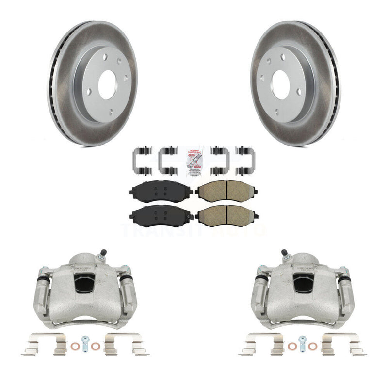 Transit Auto KCG-100530N Disc Brake Kit for 2004-2008 Suzuki Reno, Chevrolet Optra, Suzuki Forenza - Front product image