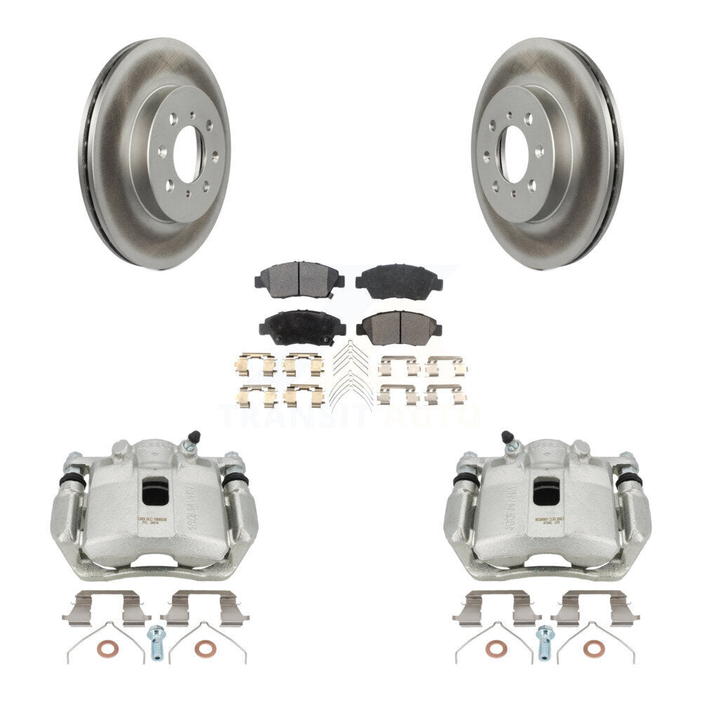 Transit Auto KCG-100530P Disc Brake Kit for 2009-2013 Honda Fit - Front product image