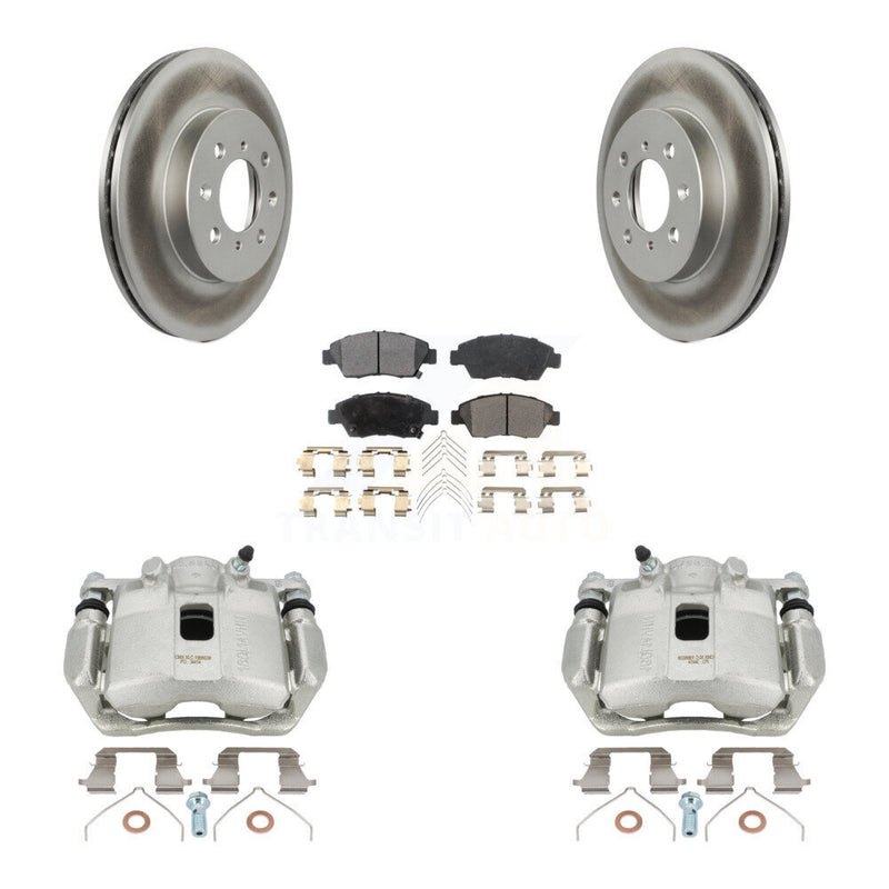 Transit Auto KCG-100530P Disc Brake Kit for 2009-2013 Honda Fit - Front product image