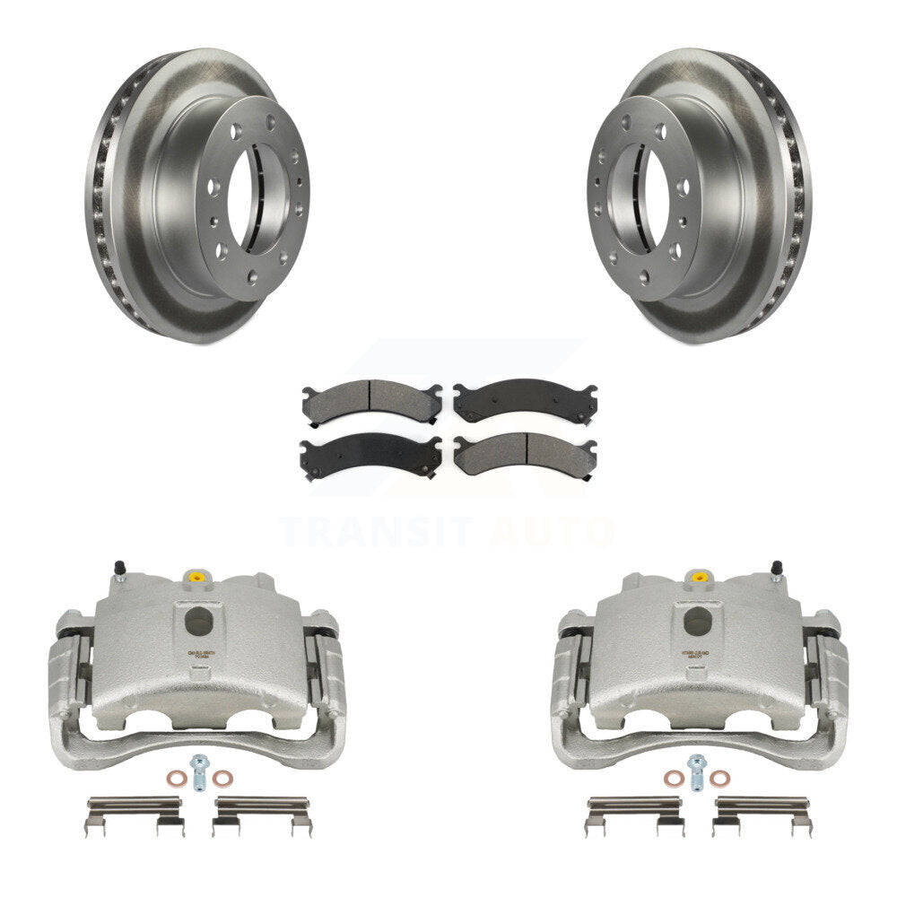 Transit Auto KCG-100530S Disc Brake Kit for 1999-2020 Chevrolet Express 2500, Chevrolet Silverado 1500 HD Classic, Chevrolet Silverado 2500 HD Classic & more - Front product image