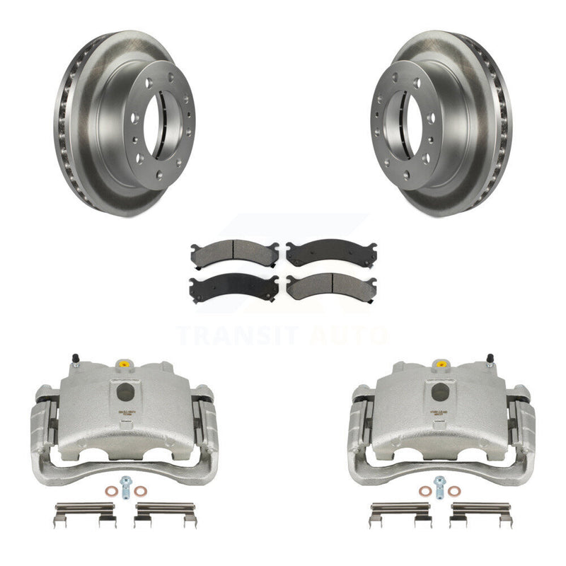Transit Auto KCG-100530S Disc Brake Kit for 1999-2020 Chevrolet Express 2500, Chevrolet Silverado 1500 HD Classic, Chevrolet Silverado 2500 HD Classic & more - Front product image
