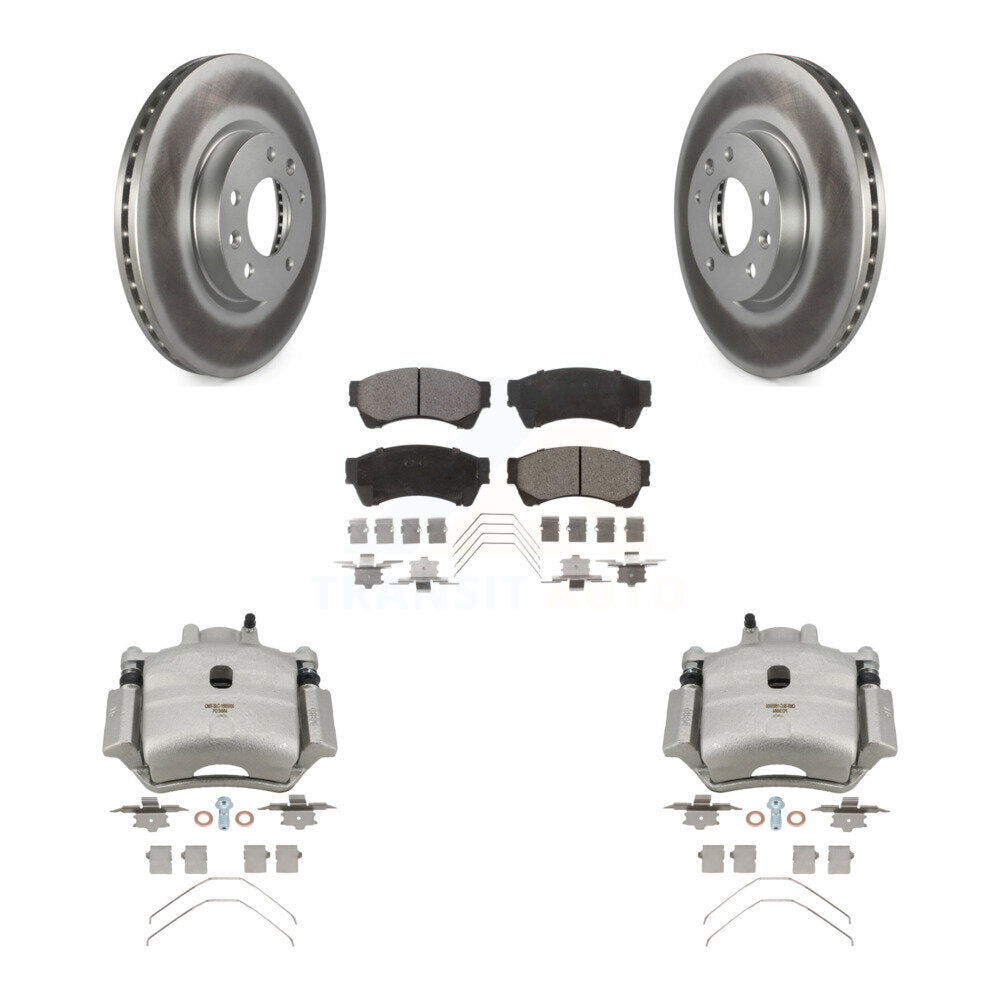 Transit Auto KCG-100530T Disc Brake Kit for 2006-2013 Mazda 6, Lincoln MKZ, Ford Fusion & more - Front product image
