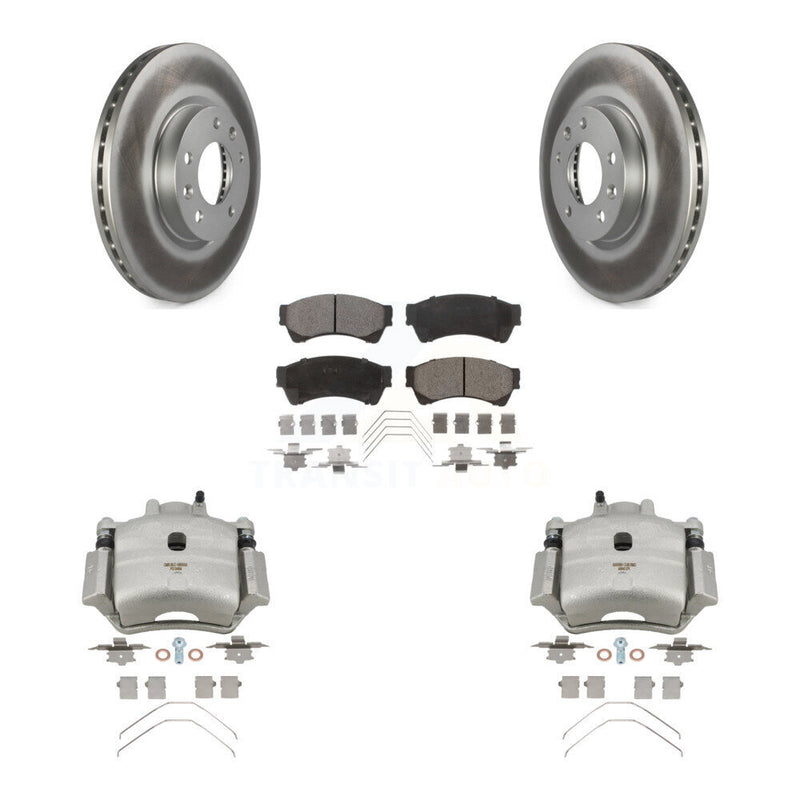 Transit Auto KCG-100530T Disc Brake Kit for 2006-2013 Mazda 6, Lincoln MKZ, Ford Fusion & more - Front product image