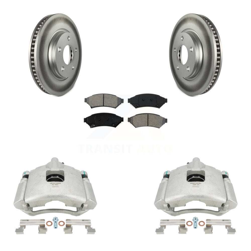 Transit Auto KCG-100531S Disc Brake Kit for 2004-2009 Buick Allure, Buick LaCrosse, Buick Terraza & more - Front product image