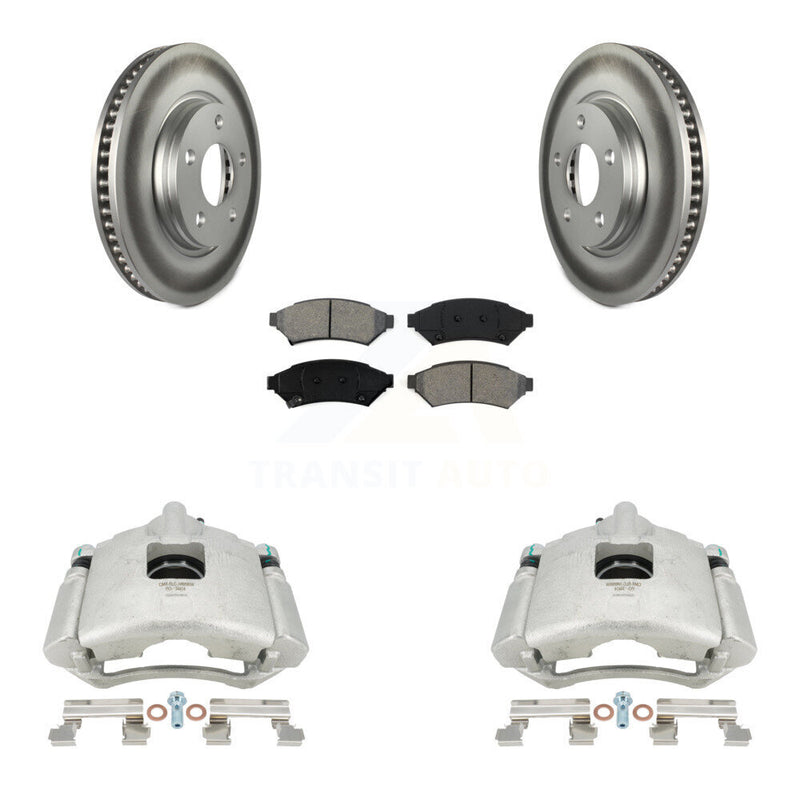 Transit Auto KCG-100531S Disc Brake Kit for 2004-2009 Buick Allure, Buick LaCrosse, Buick Terraza & more - Front product image