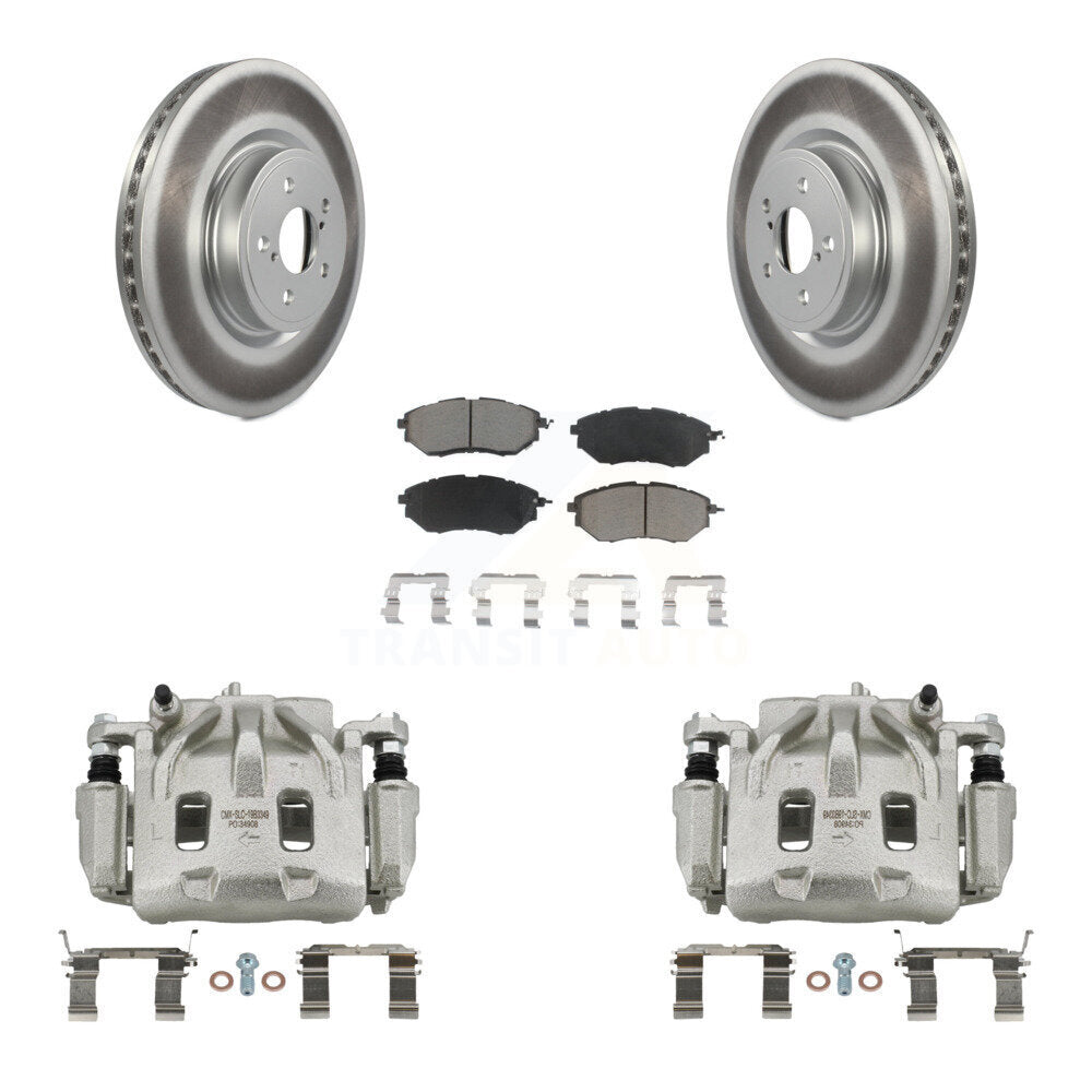 Transit Auto KCG-100532C Disc Brake Kit for 2005-2018 Subaru Forester, Subaru Legacy, Subaru Outback - Front product image