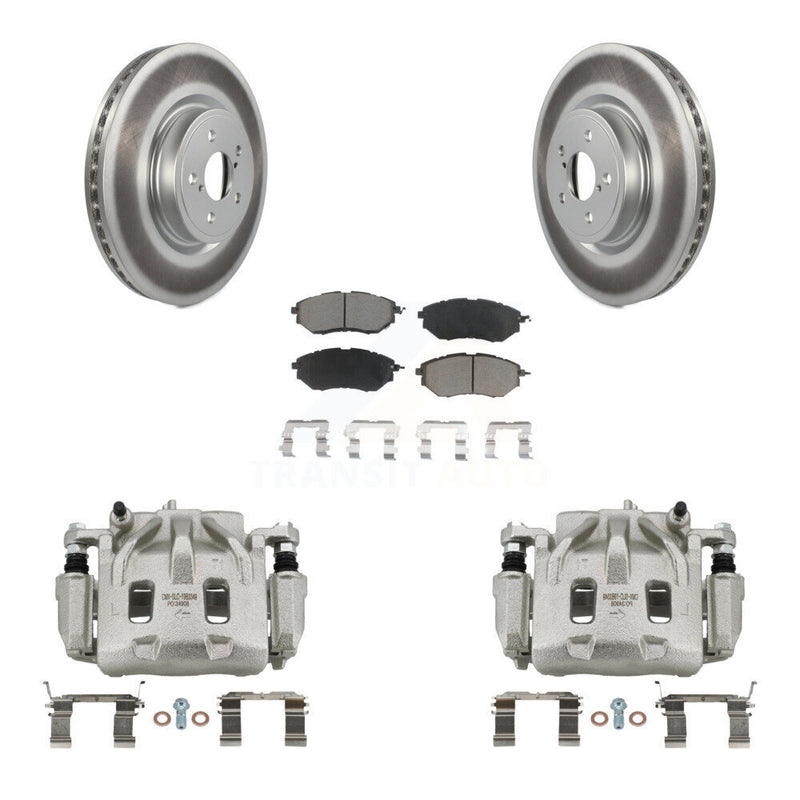 Transit Auto KCG-100532C Disc Brake Kit for 2005-2018 Subaru Forester, Subaru Legacy, Subaru Outback - Front product image