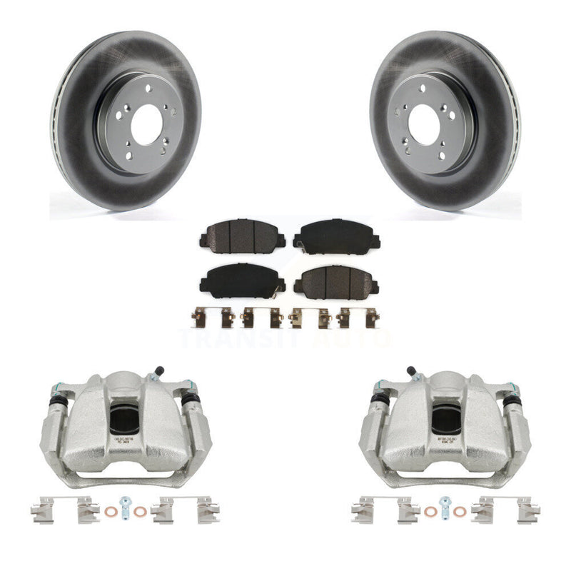 Transit Auto KCG-100532P Disc Brake Kit for 2013-2022 Honda Accord, Honda HR-V - Front product image