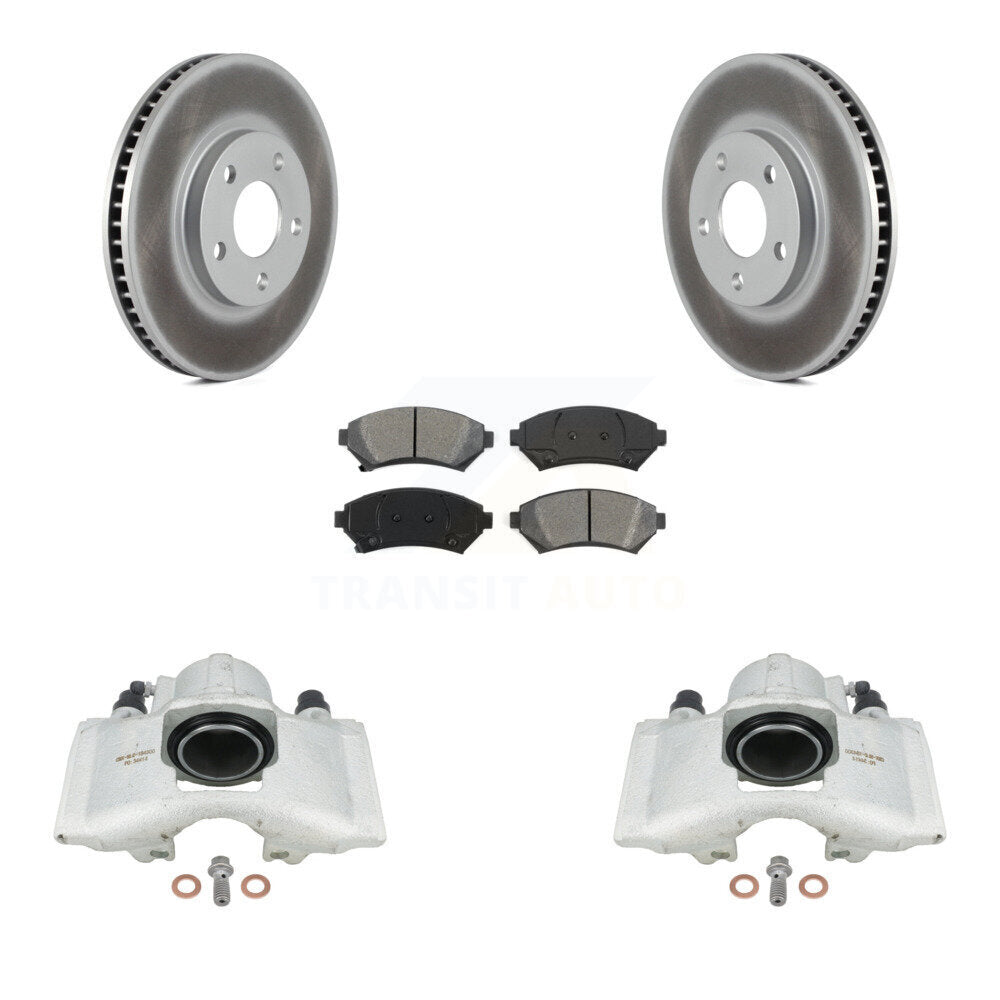 Transit Auto KCG-100532S Disc Brake Kit for 1997-1999 Cadillac DeVille - Front product image