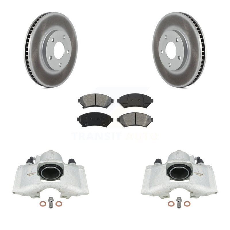 Transit Auto KCG-100532S Disc Brake Kit for 1997-1999 Cadillac DeVille - Front product image