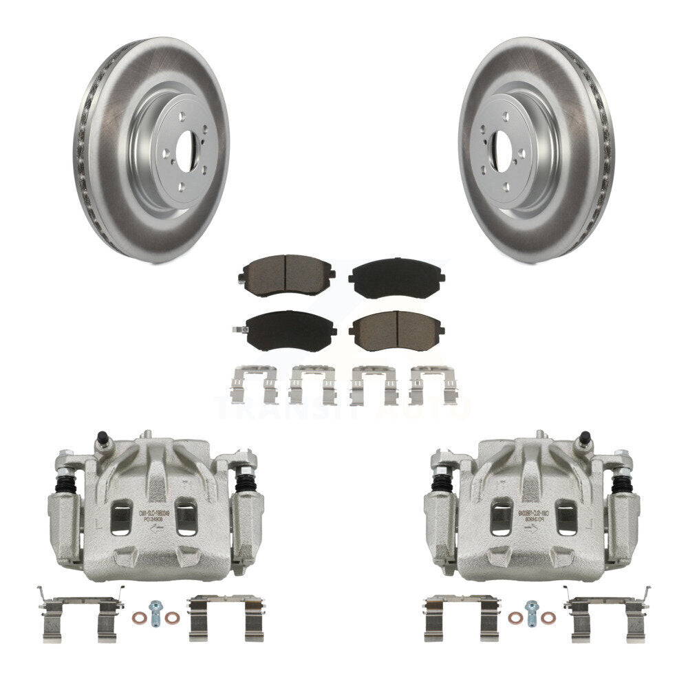 Transit Auto KCG-100533C Disc Brake Kit for 2005-2006 Subaru Legacy - Front product image