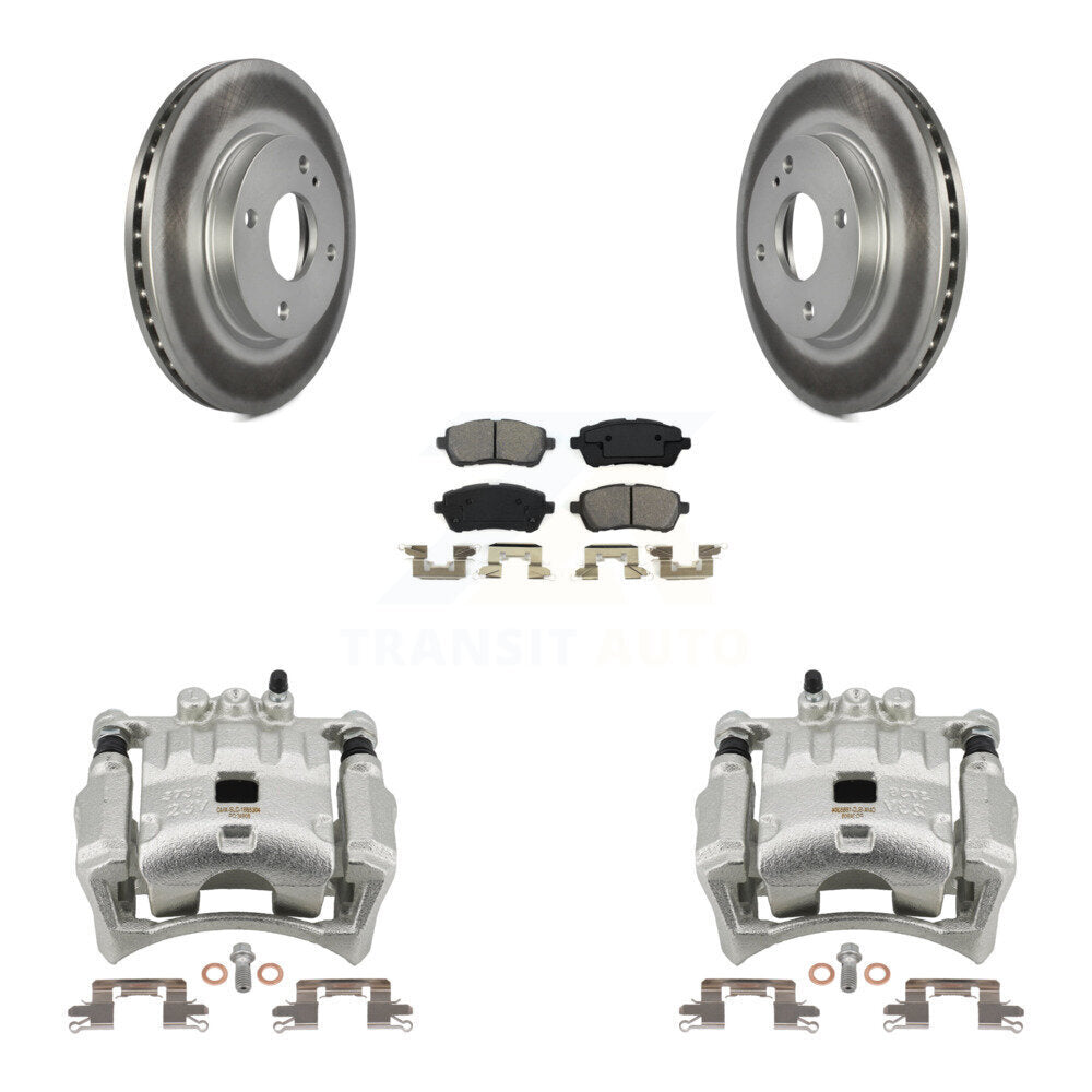 Transit Auto KCG-100533S Disc Brake Kit for 2011-2019 Ford Fiesta - Front product image