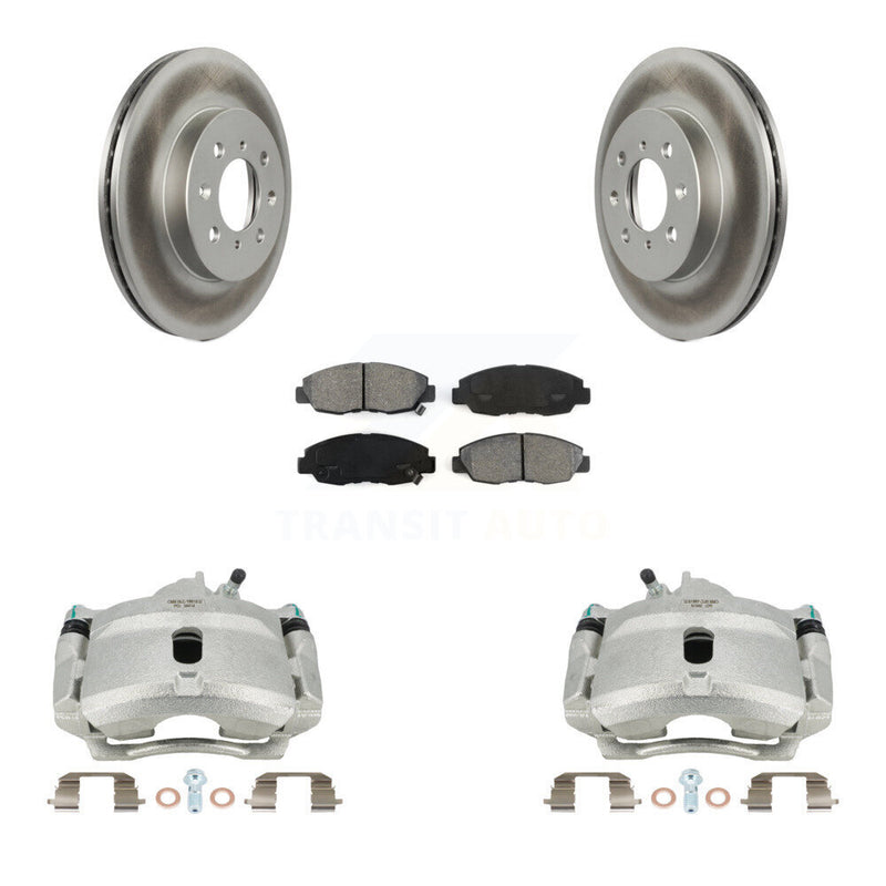 Transit Auto KCG-100534S Disc Brake Kit for 1996-2014 Honda Insight, Honda Civic, Acura EL - Front product image