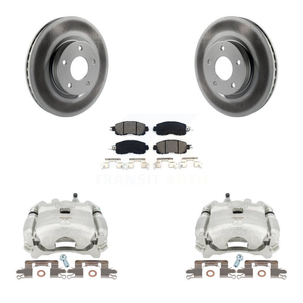 Transit Auto KCG-100535S Disc Brake Kit for 2013-2021 Nissan Altima - Front product image