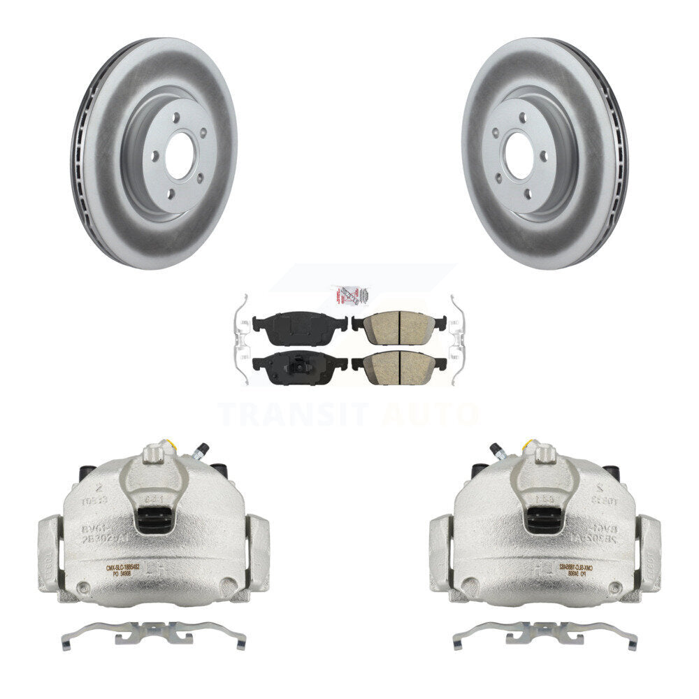 Transit Auto KCG-100536N Disc Brake Kit for 2013-2019 Ford Transit Connect, Lincoln MKC, Ford Escape - Front product image