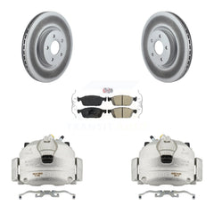 Transit Auto KCG-100536N Disc Brake Kit for 2013-2019 Ford Transit Connect, Lincoln MKC, Ford Escape - Front product image