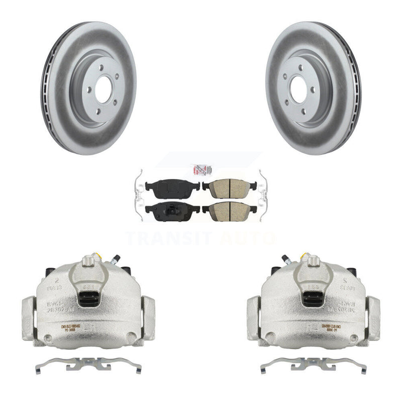 Transit Auto KCG-100536N Disc Brake Kit for 2013-2019 Ford Transit Connect, Lincoln MKC, Ford Escape - Front product image