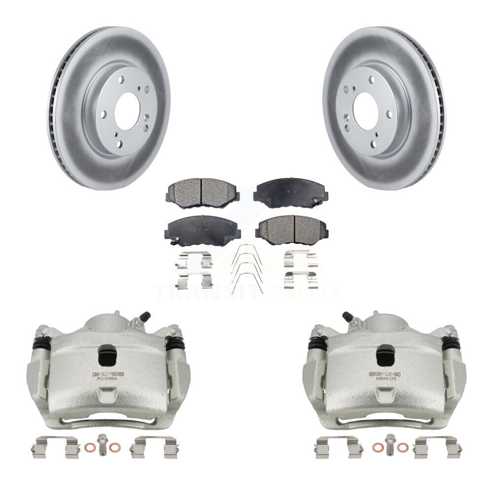 Transit Auto KCG-100537P Disc Brake Kit for 2016-2021 Honda Civic - Front product image